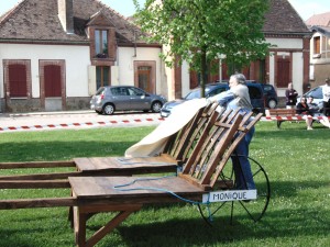 Baptême des brouettes Denise et Monique