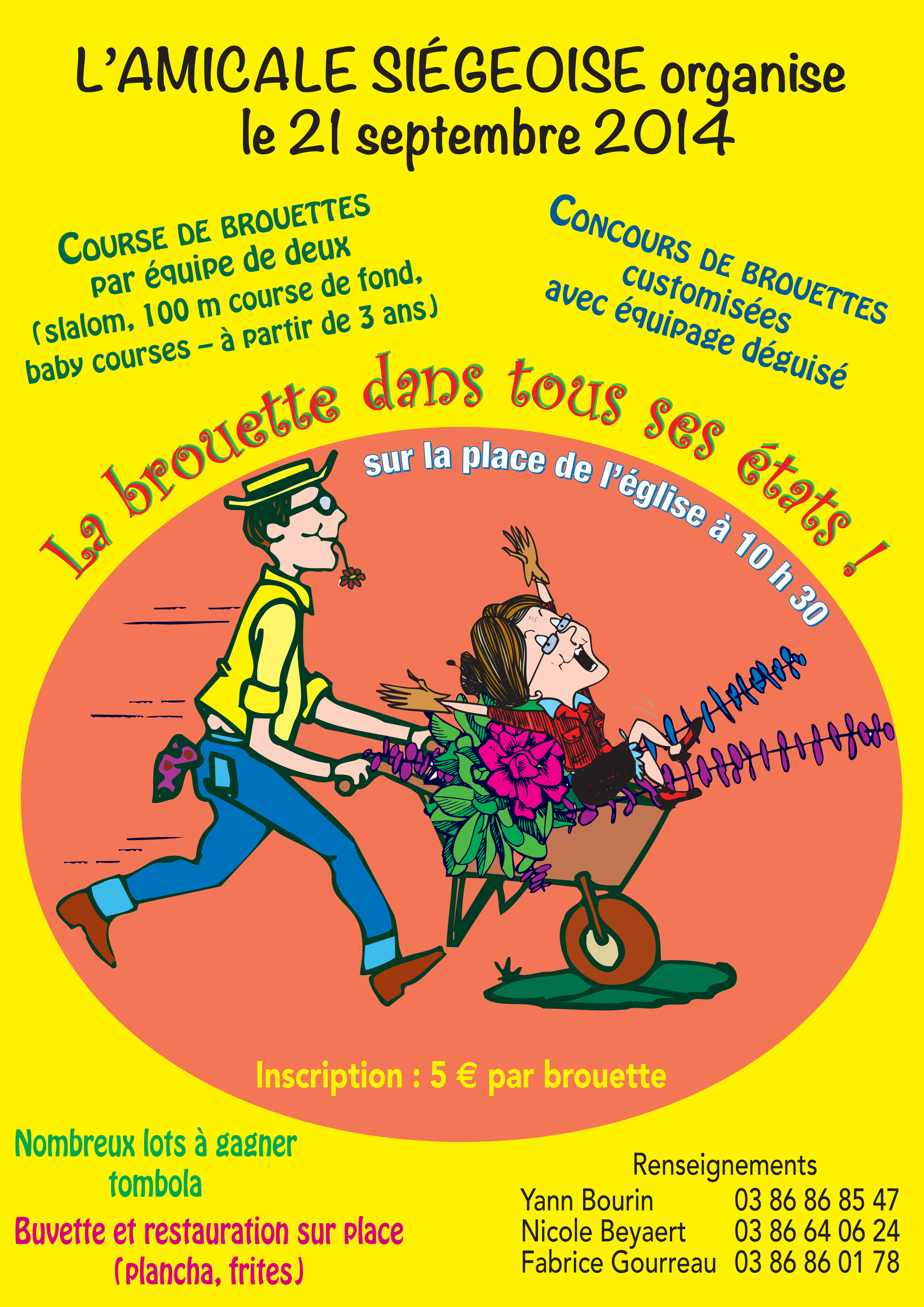 Course de brouettes 2014