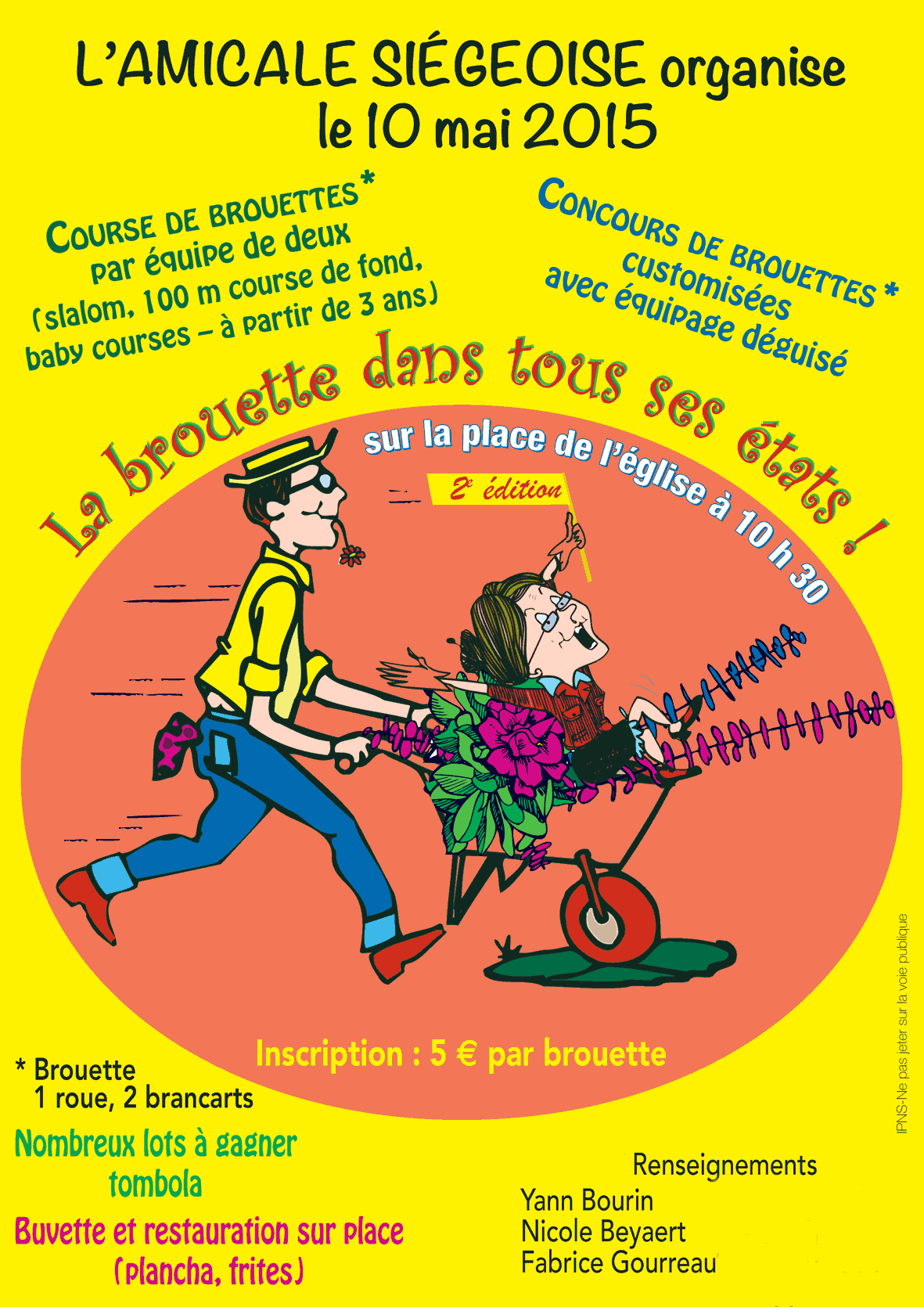 Affiche de la manifestation - La brouette dans tous ses états 2015